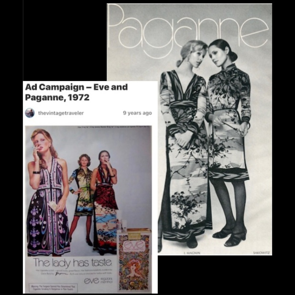 💗.. 60’s Paganne Gene Berk Qiana Knit Dress Size 10